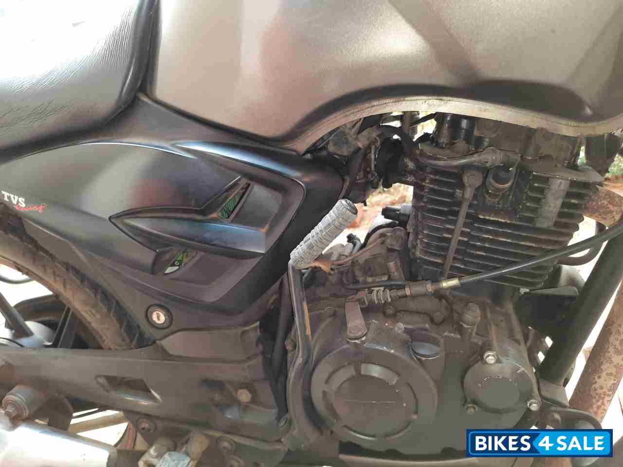 Grey TVS Apache RTR 160