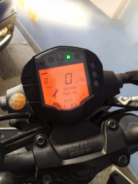 Black, White And Red KTM Duke 250