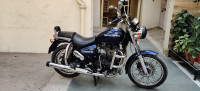 Marine Blue Royal Enfield Thunderbird 500