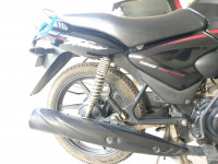 Black Honda CB Shine