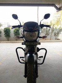 Black Honda CB Shine