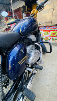 Nebula Blue Glossy Jawa forty two BS6