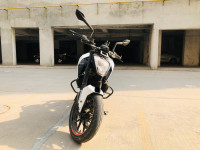 White KTM Duke 250