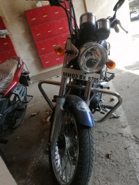 Blue Royal Enfield Thunderbird 350