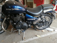 Blue Royal Enfield Thunderbird 350