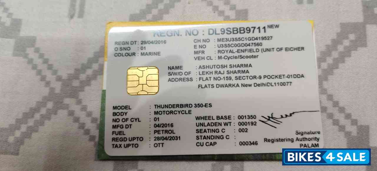 Royal Enfield Thunderbird 350
