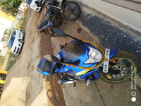 Blue Suzuki Gixxer 150