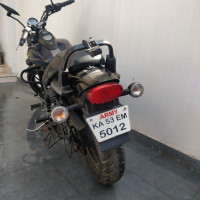 Black- Blue Bajaj Avenger Street 150