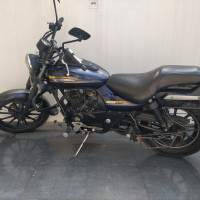 Black- Blue Bajaj Avenger Street 150