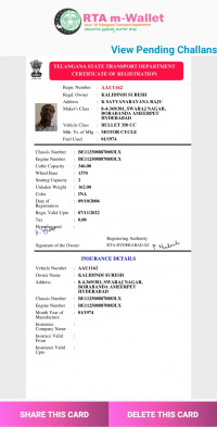 Royal Enfield Bullet 350 1974 Model