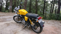 Yellow Royal Enfield Continental GT 535