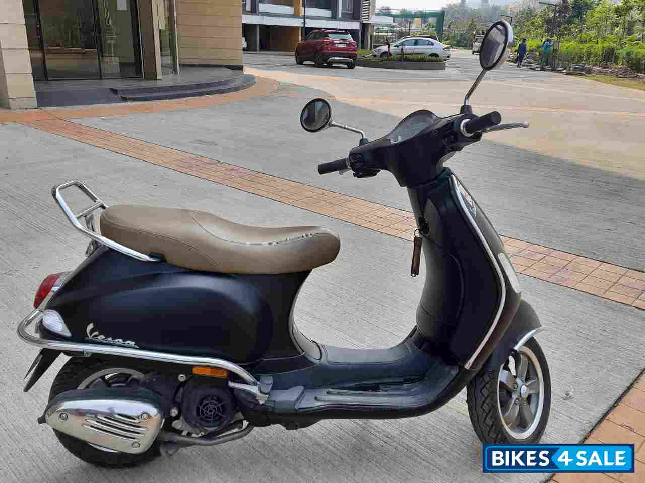 Matt Black Vespa VXL 150