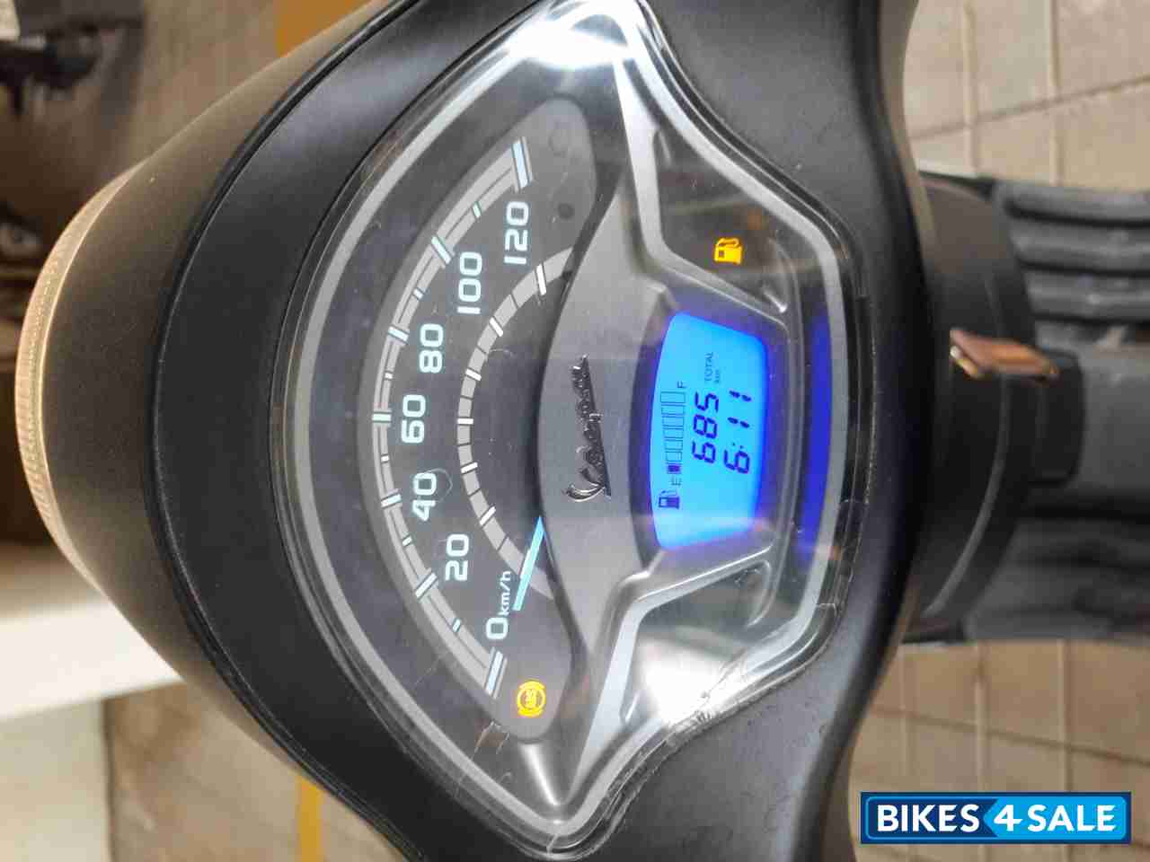 Matt Black Vespa VXL 150