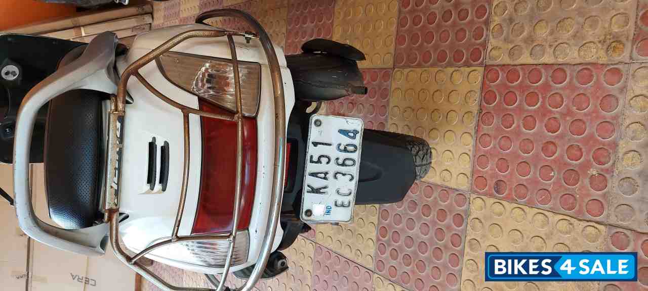 White Honda Activa White Honda Activa