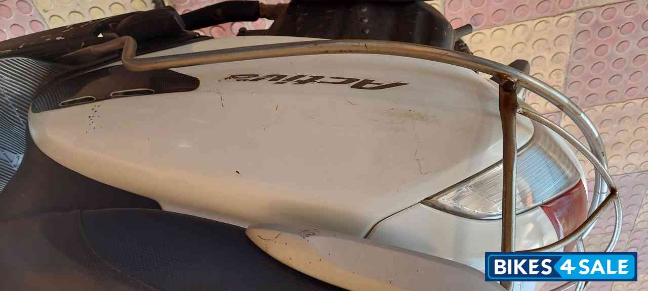 White Honda Activa White Honda Activa