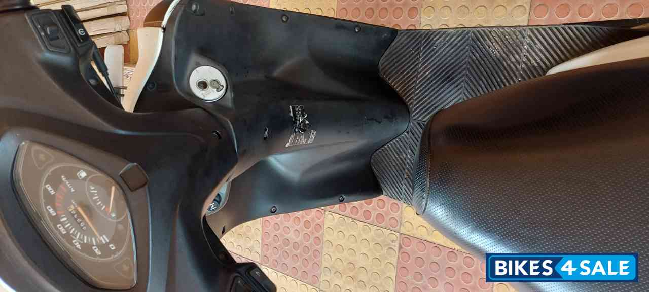 White Honda Activa White Honda Activa