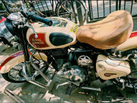 Tan Royal Enfield Classic 500