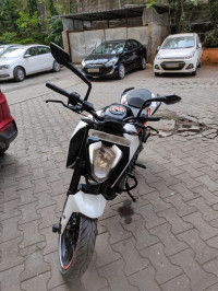 White KTM Duke 250