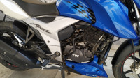 Blue TVS Apache RTR 160 4V