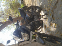 Black Honda Unicorn Dazzler