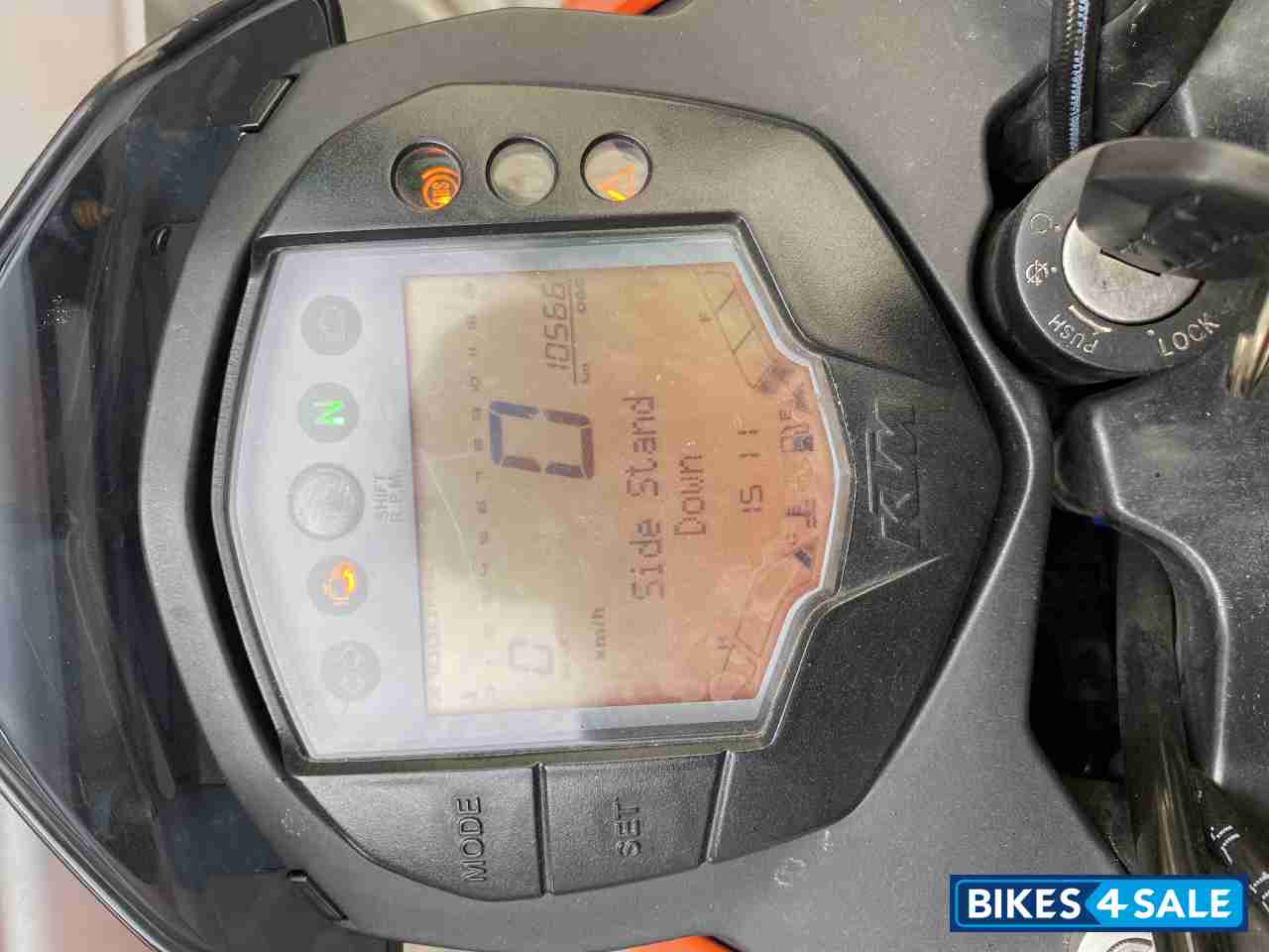 Orange KTM Duke 200 ABS