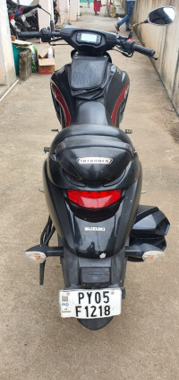 Black Suzuki Intruder SP