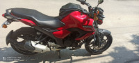 Red Yamaha FZ FI V3 BS6
