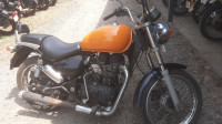 Orange Royal Enfield Thunderbird 500