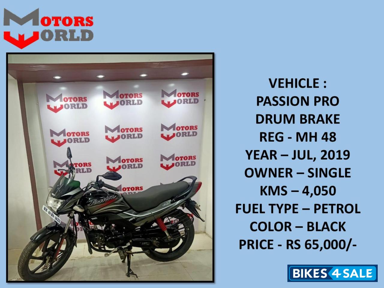 Hero Passion Pro i3s