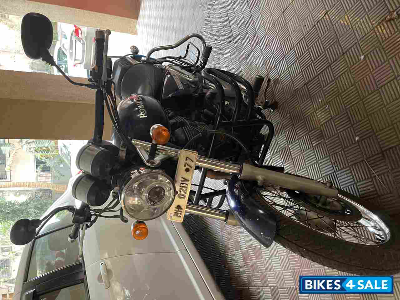 Marine Blue Royal Enfield Thunderbird 500