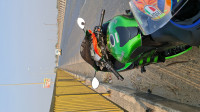 Green Kawasaki Ninja ZX-14R