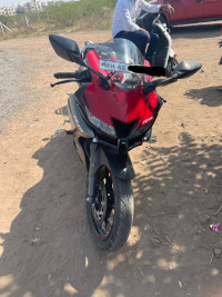 Grey Red Yamaha YZF R15 V3