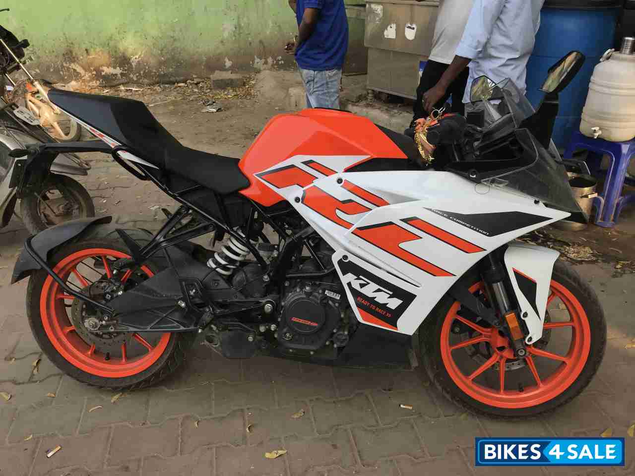 Electronic Orange KTM RC 125 2020 Electronic Orange KTM RC 125 2020