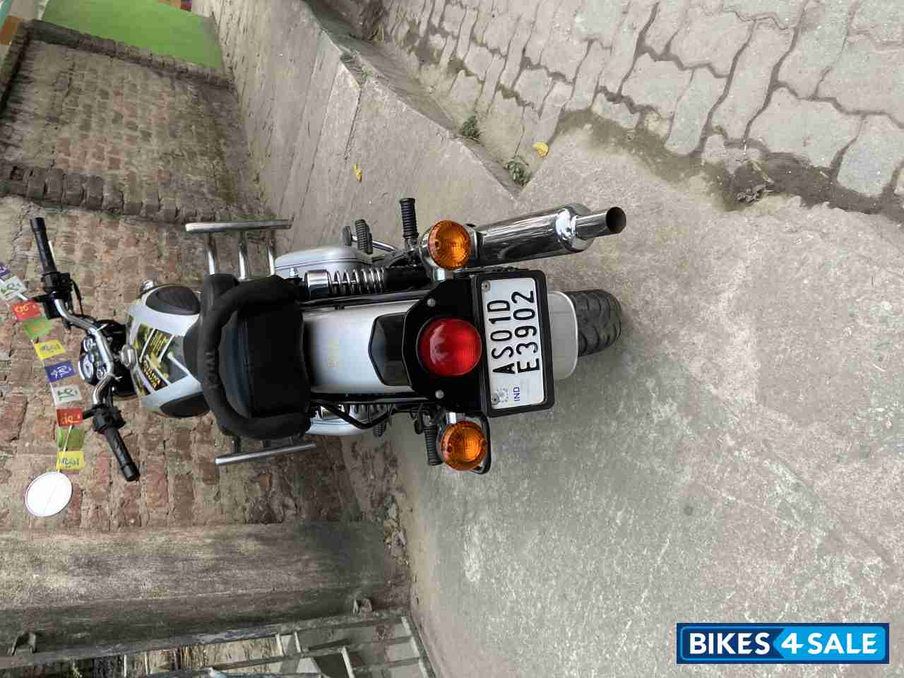 Silver Royal Enfield Classic 350