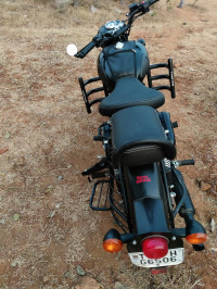 Stealth Black Royal Enfield Classic 350 Dual Channel BS6