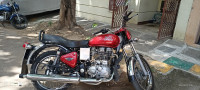 Maroon Royal Enfield Bullet 350 Twinspark