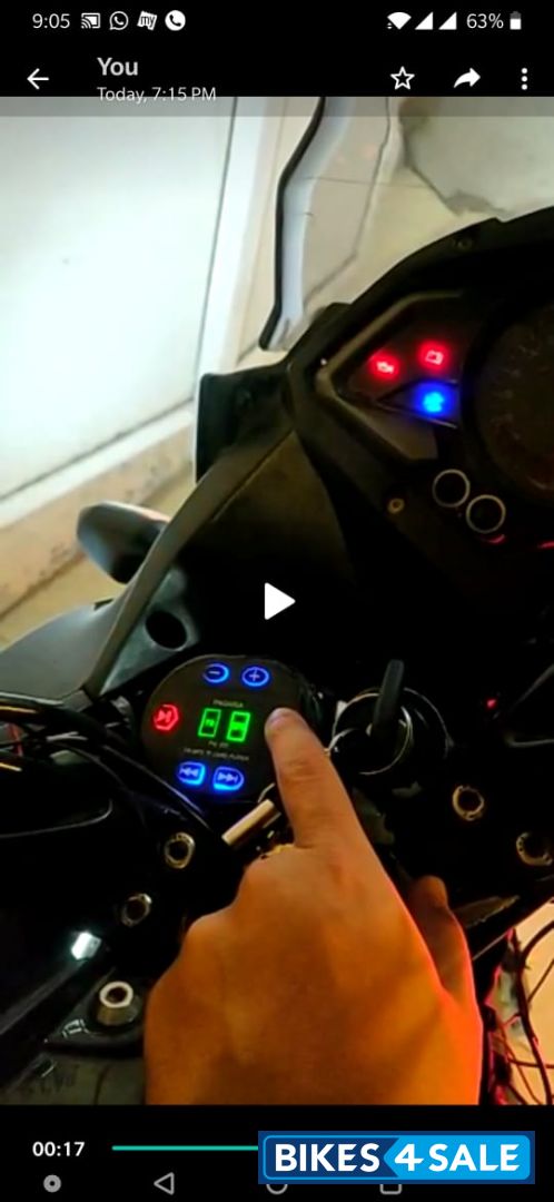 Black Bajaj Pulsar AS 150