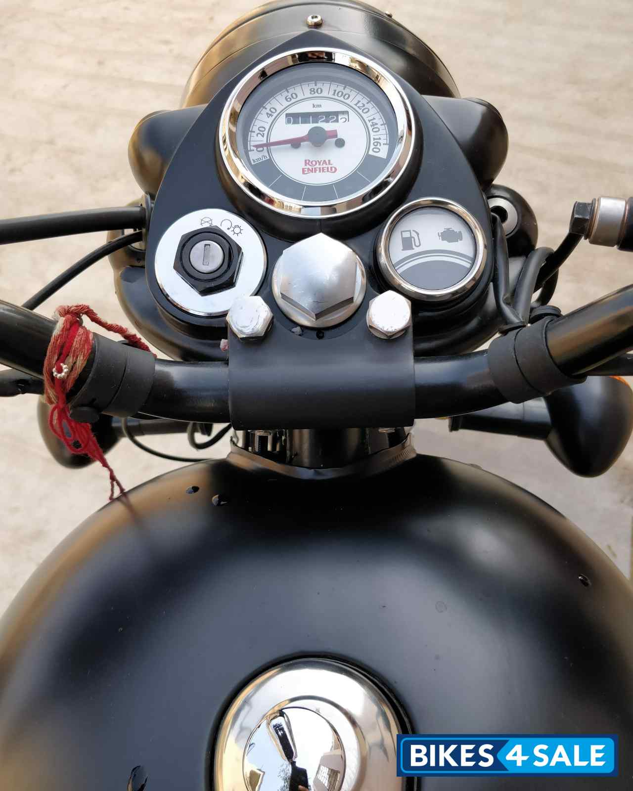 Black Royal Enfield Classic Stealth Black