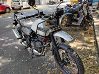 Snow Royal Enfield Himalayan