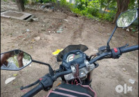 Silver Red Yamaha FZ-S