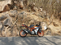 Orange Black KTM RC 390