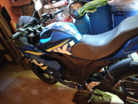 Blue Suzuki Gixxer SF Fi