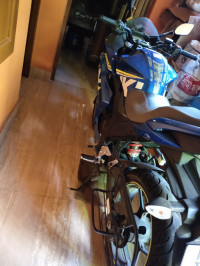 Blue Suzuki Gixxer SF Fi