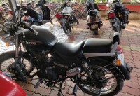 Matte Black Royal Enfield Thunderbird 350