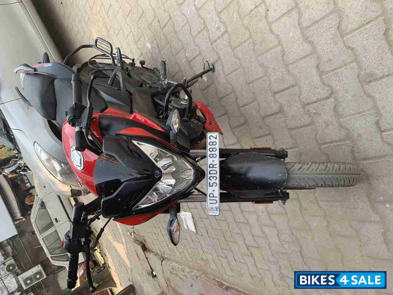 Red Black Bajaj Pulsar NS 160 BS6