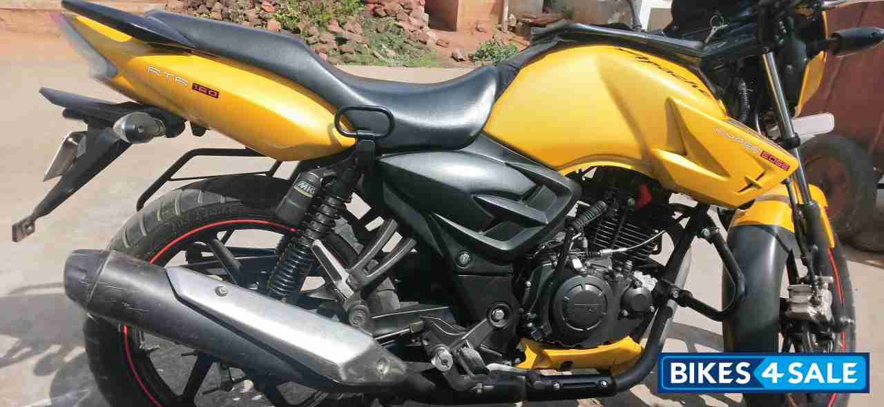 Yellow TVS Apache RTR 160