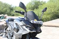 Graphite Black Bajaj Pulsar RS 200 ABS