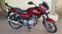 Red Bajaj Pulsar 150 DTSi