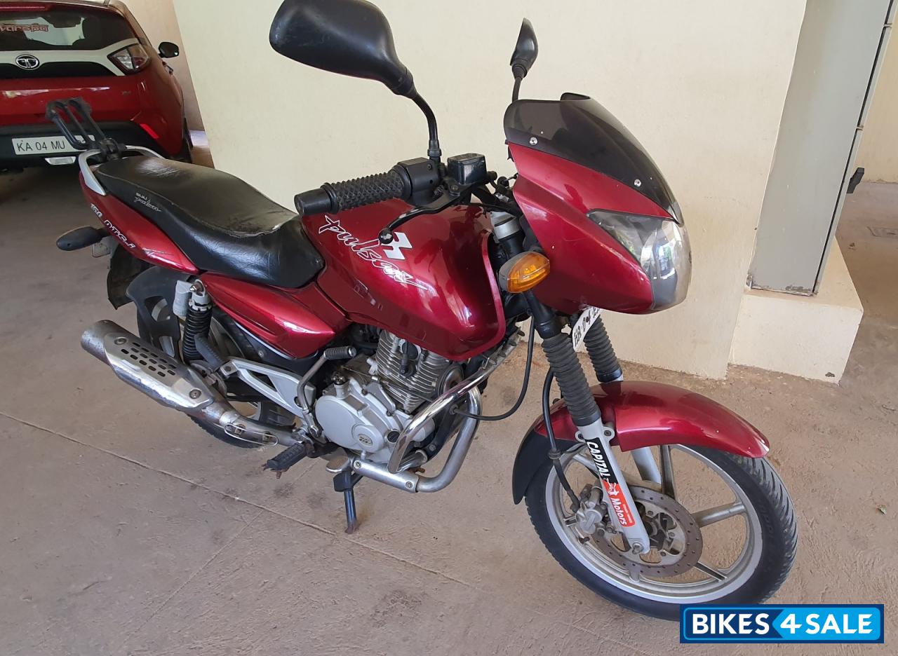 Red Bajaj Pulsar 150 DTSi