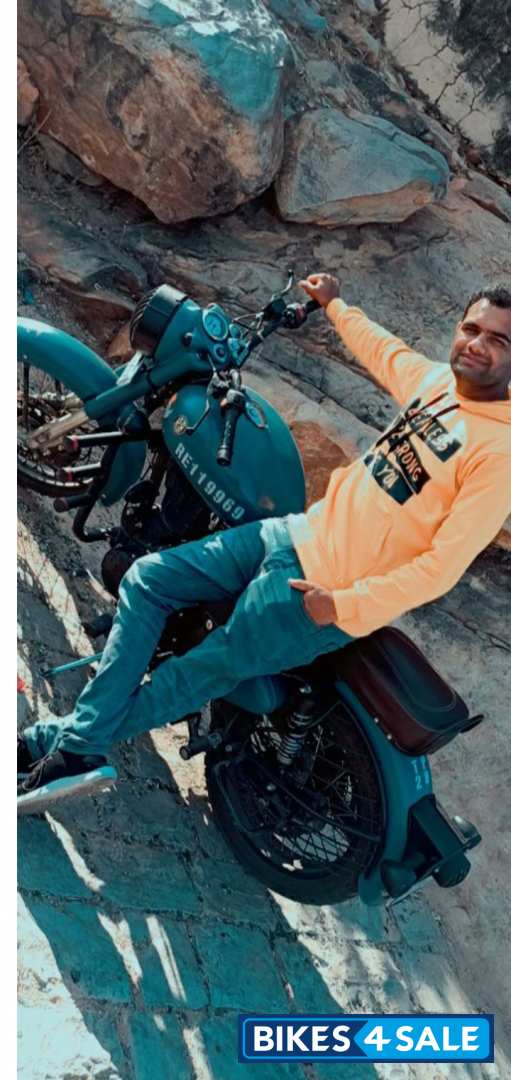 Royal Enfield Classic Signals Airborne Blue Royal Enfield Classic Signals Airborne Blue